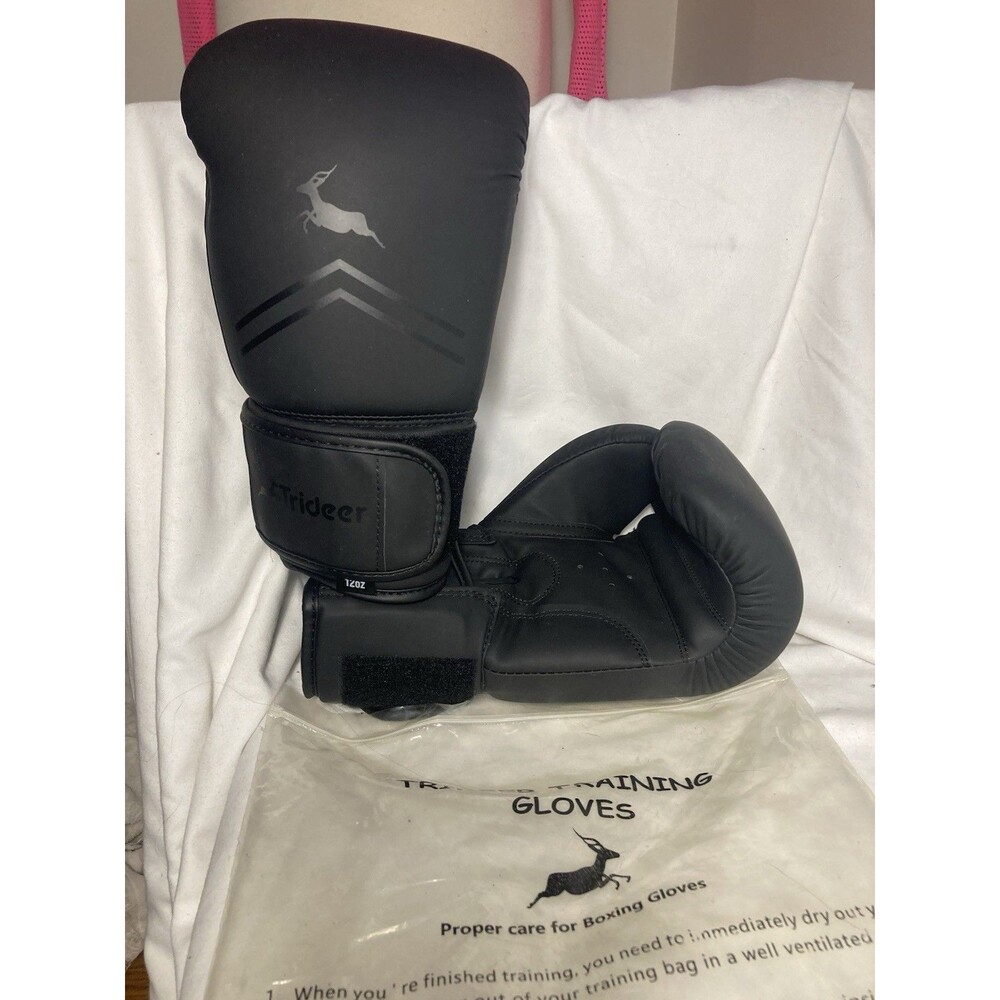 Trideer 12oz Pro Grade Boxing Gloves Men Women Kickboxing Sparring Training NEW
